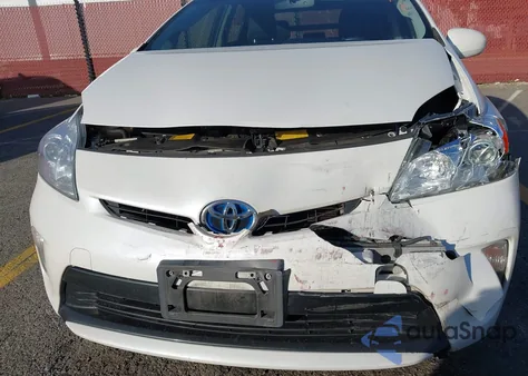 2012 Toyota Prius Four из США, поврежденный, VIN JTDKN3DU4C5511369